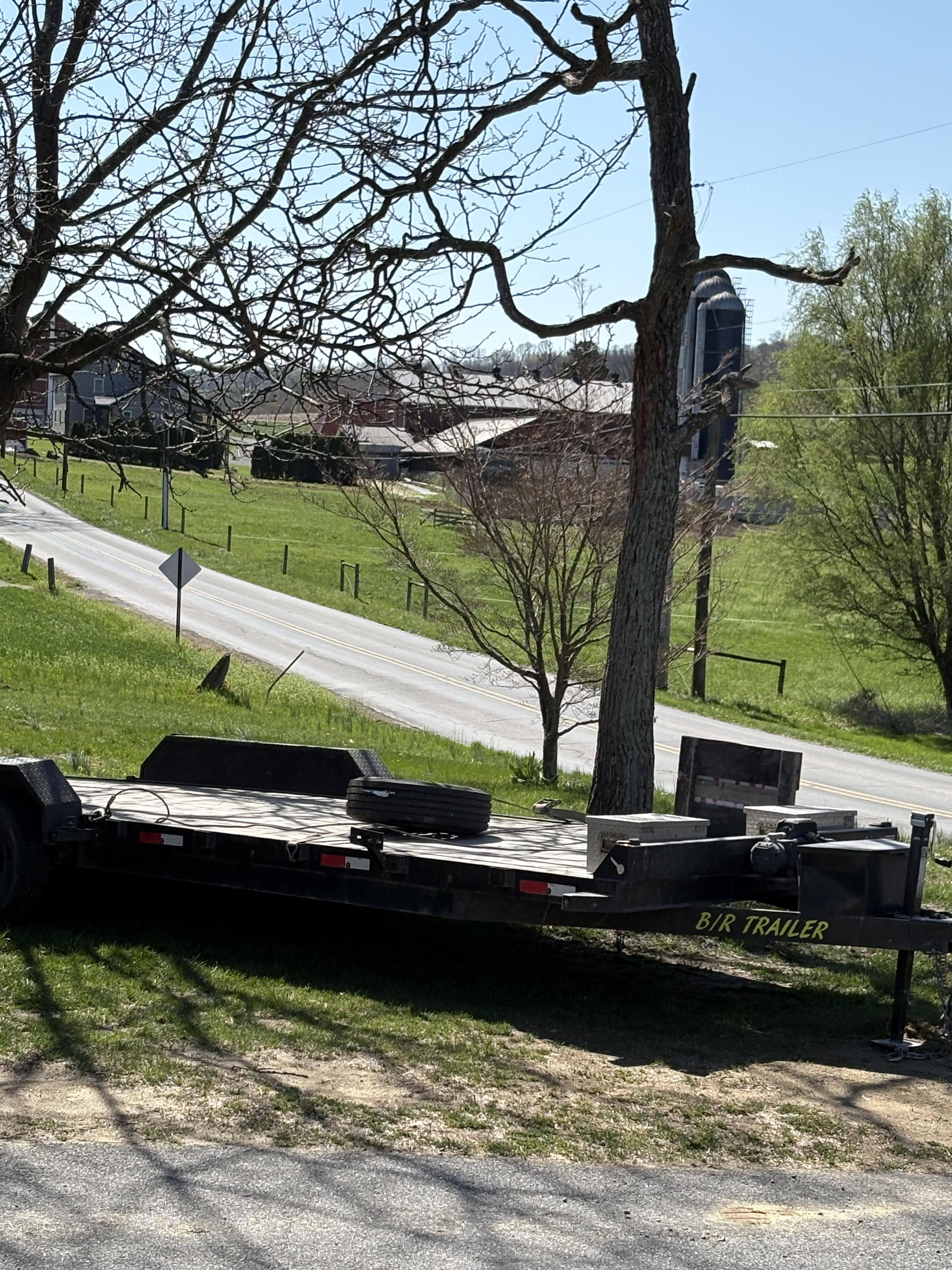 24ft x 102in Car Trailer (B&R)