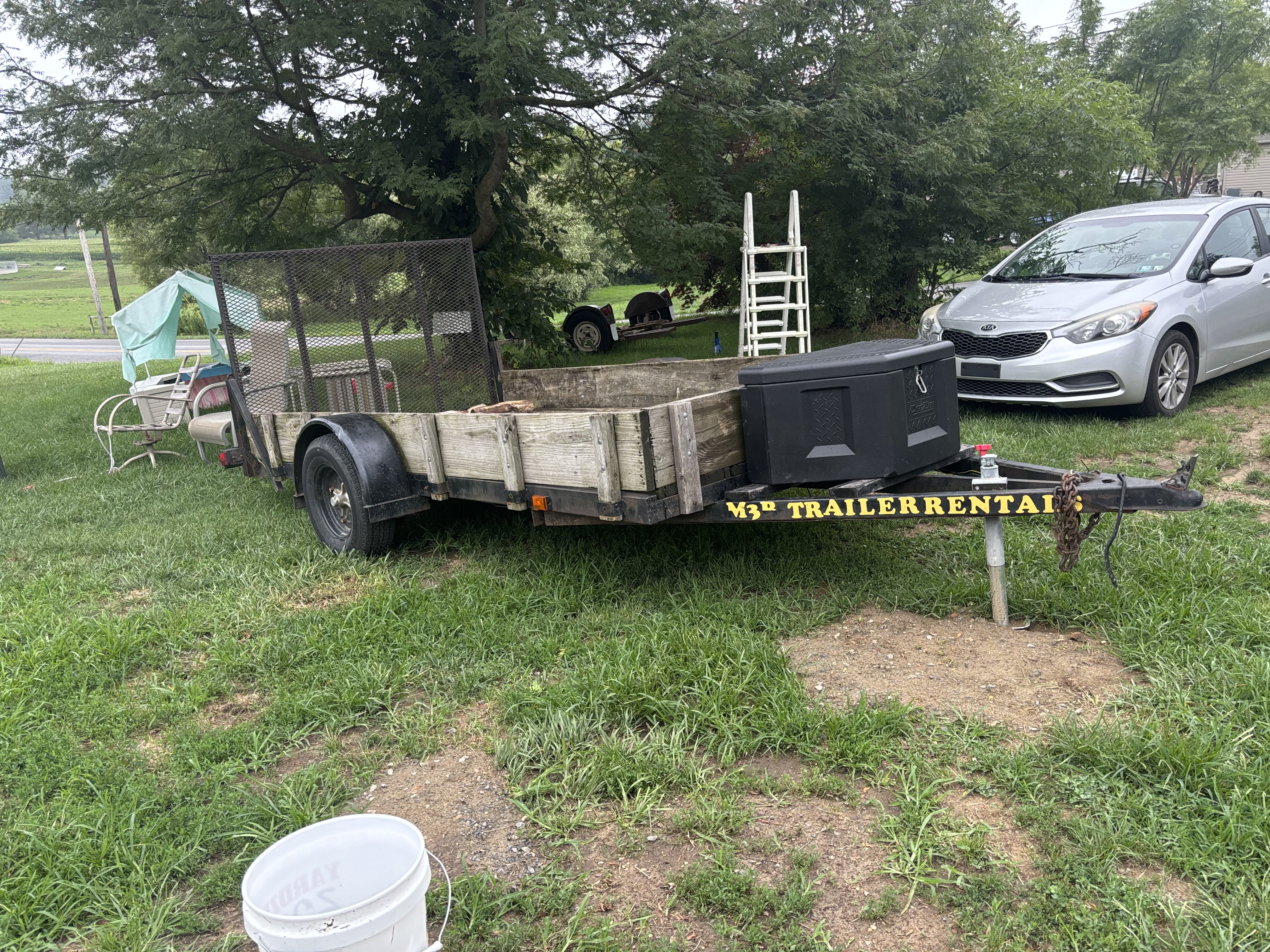 6ft x 12ft Utility Trailer (Landscape)